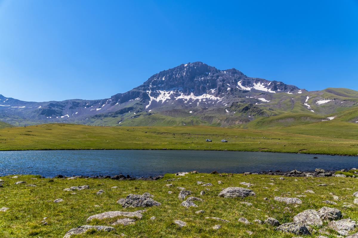 Armenian Alphabet Monument, Amberd Fortress, Mount Aragats, Lake Kari 3