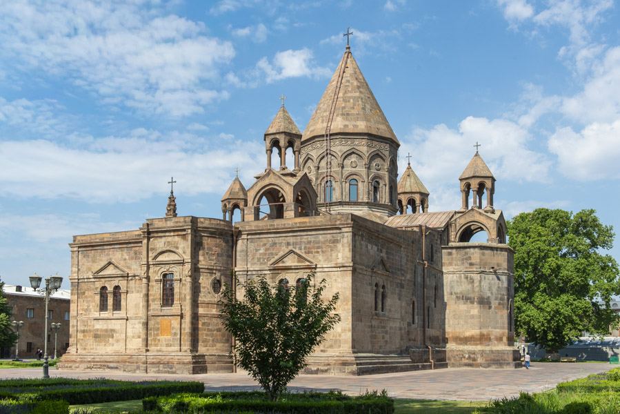 St. Hripsime, St. Gayane, Etchmiadzin Cathedral and Museum, Zvartnots 3